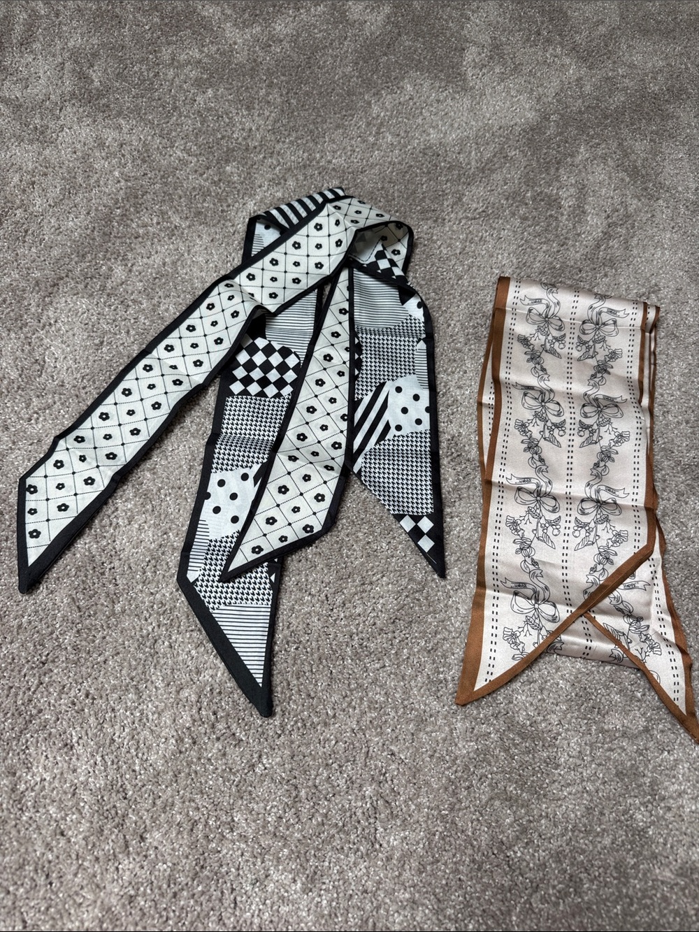 NWOT handbag hair neck scarf accessory